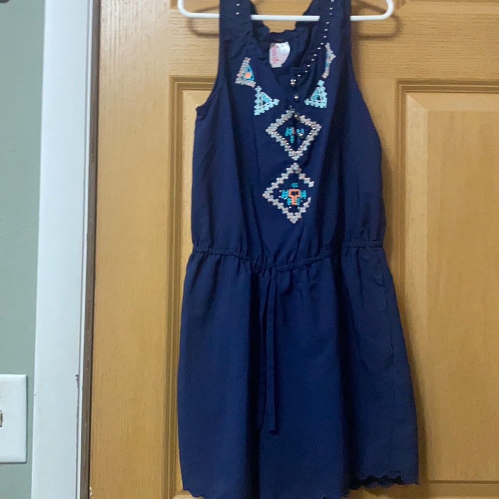 Blue romper